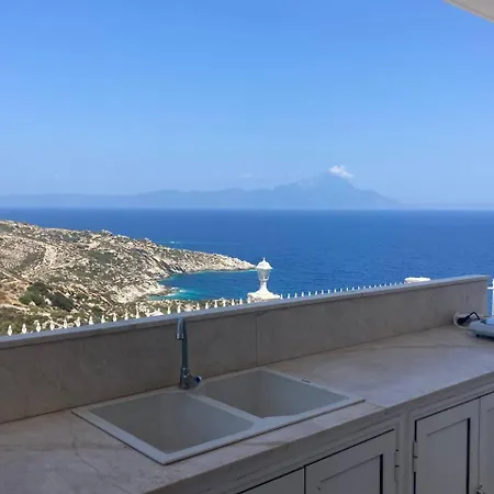 Villa Ulyana Kriaritsi - Athos Sea View & Spa Exterior foto