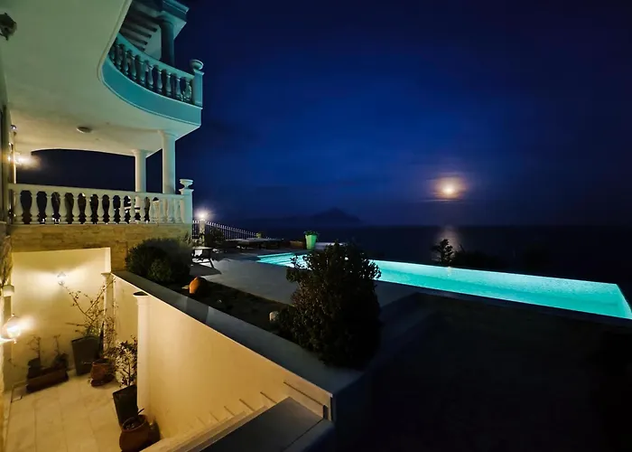Villa Ulyana Kriaritsi - Athos Sea View & Spa